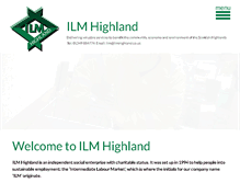 Tablet Screenshot of ilmhighland.co.uk